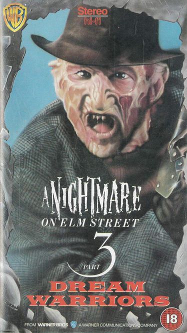 Huvudbild A Nightmare On Elm Street 3 (vhs) uk import