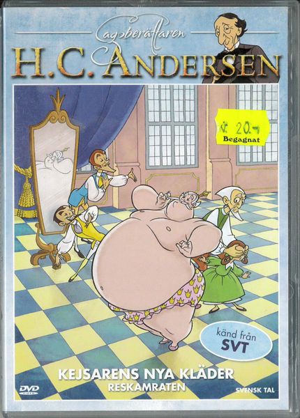 Sagoberättaren 1 - Kejsarens nya kläder & Resekamraten  (dvd) beg