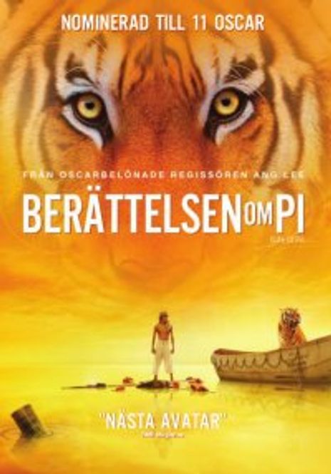 Huvudbild Berättelsen om Pi (DVD) beg
