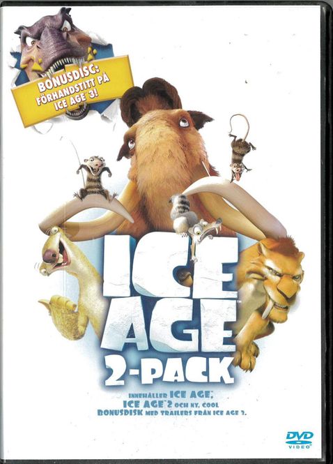 Huvudbild Ice Age / Ice Age 2 (DVD) beg