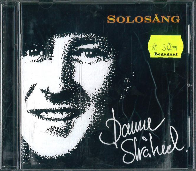Huvudbild Danne Stråhed - Solosång  (cd) beg