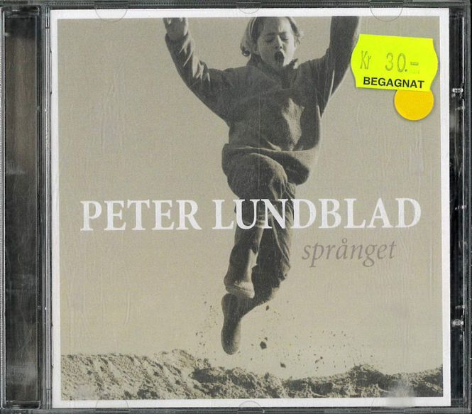 Huvudbild Peter Lundblad - Språnget (CD) beg
