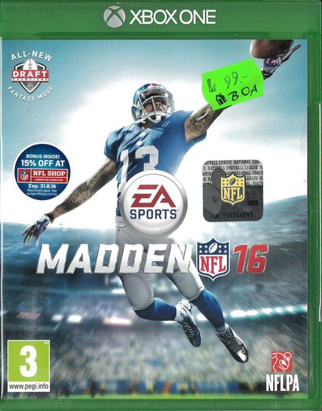 Madden NFL 16  (Xbox One)