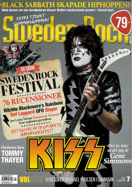 Sweden Rock Magazine 2019: #7 (butik omslag)