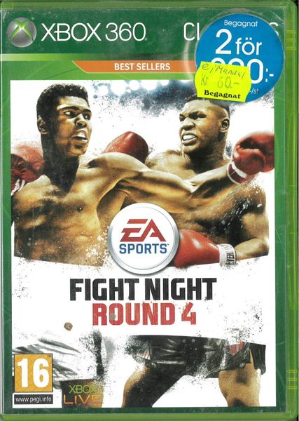 Fight Night: Round 4 classics (X360) beg
