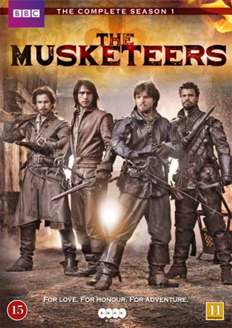 Huvudbild Musketeers - Säsong 1 (dvd) beg