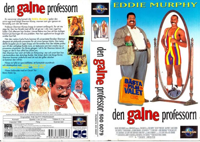 Huvudbild Den galne professorn (vhs)