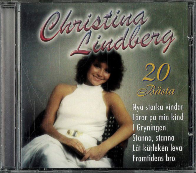 Huvudbild Christina Lindberg - 20 Bästa (CD) beg