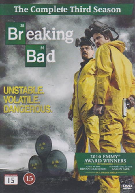 Huvudbild Breaking Bad - Säsong 3  (dvd) beg
