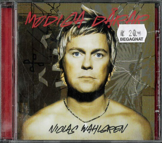 Huvudbild Niclas Wahlgren - Modiga Dårar (CD) beg