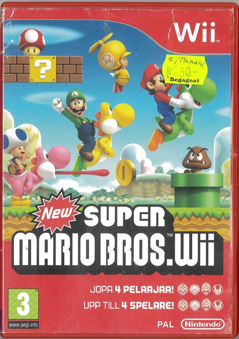 Huvudbild New Super Mario Bros (Wii) beg