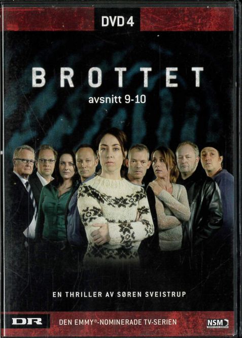 Huvudbild Brottet - avsnitt 9-10 (DVD) beg
