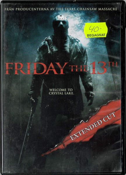 Friday the 13th(2009) Beg dvd