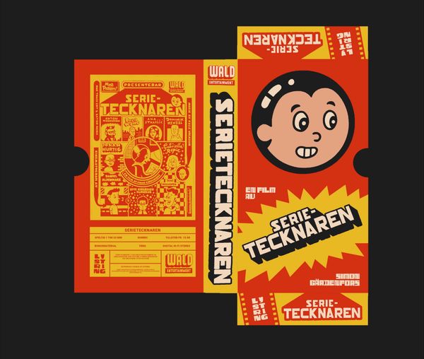 Serietecknaren (vhs) ny