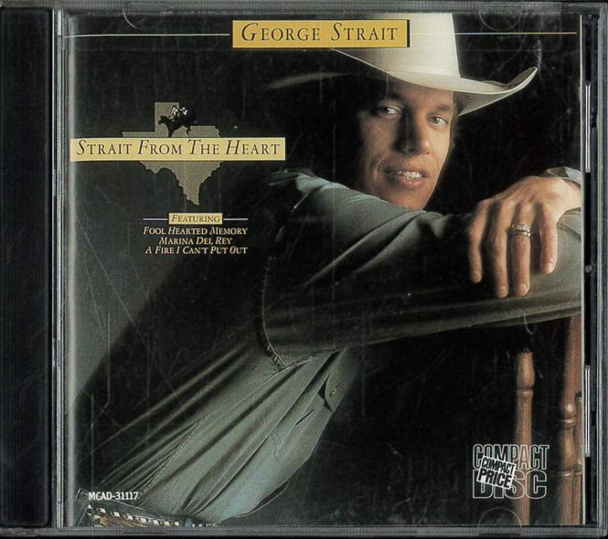 Huvudbild George Strait - Strait From the Heart (CD) beg