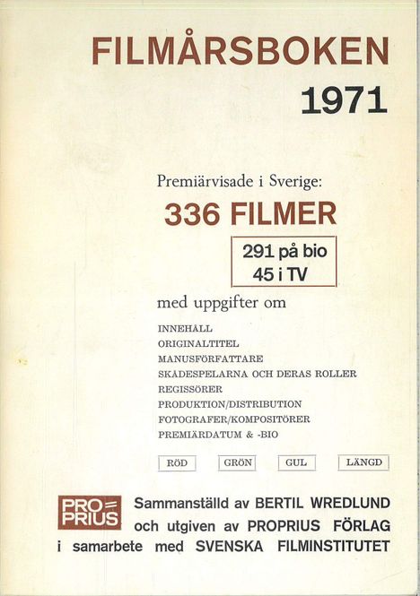 Huvudbild filmårsboken 1971