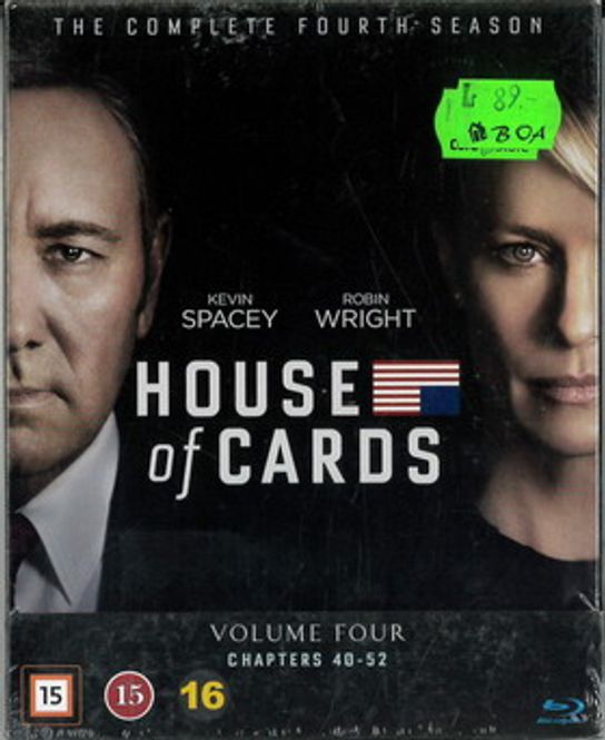 Huvudbild House Of Cards - Säsong 4 (Blu-Ray)