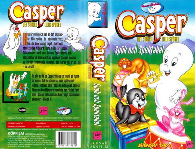 Huvudbild Casper - spök Och Spektakel (vhs)