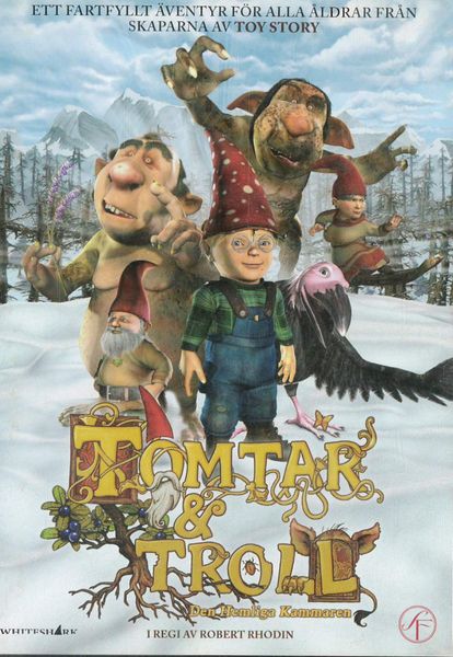 Tomtar och troll - Den hemliga kammaren (dvd) beg