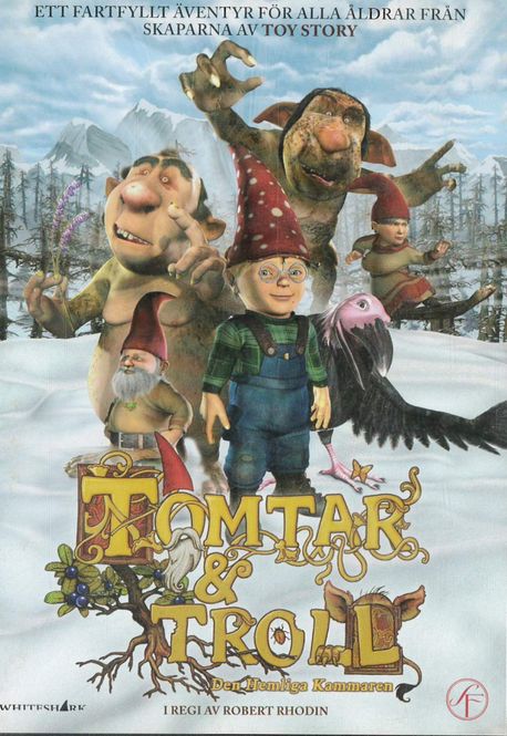Huvudbild Tomtar och troll - Den hemliga kammaren (dvd) beg