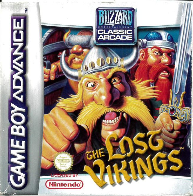 Huvudbild Lost Vikings (gba) beg