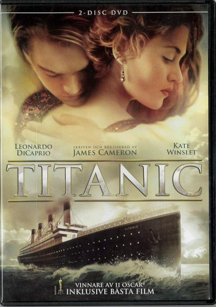 Titanic (1997) 2 disc (DVD) beg