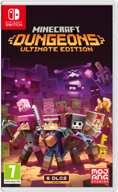 Huvudbild Minecraft - Dungeons Ultimate Edition (switch)