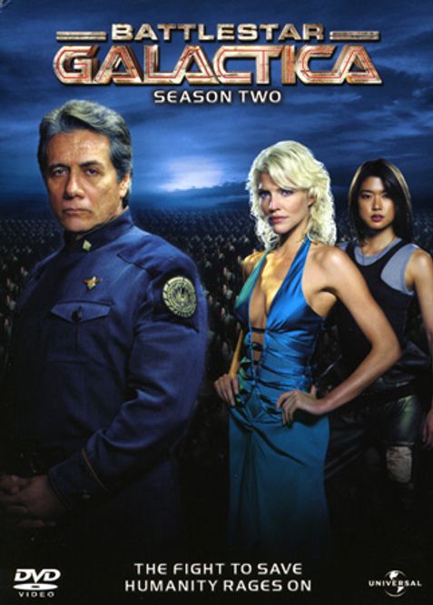 Huvudbild Battlestar Galactica - Säsong 2 (DVD) beg