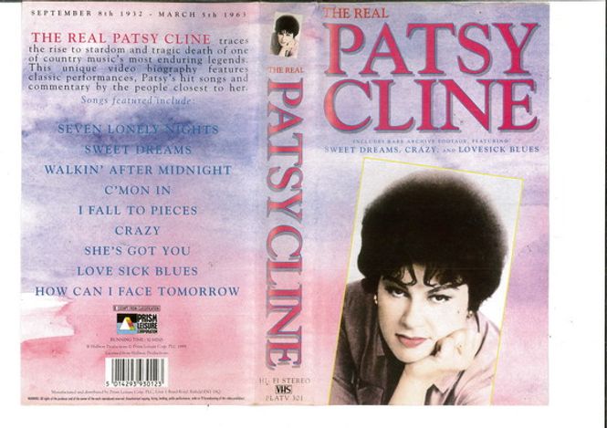 Huvudbild PATSY CAINE - THE REAL (VHS)