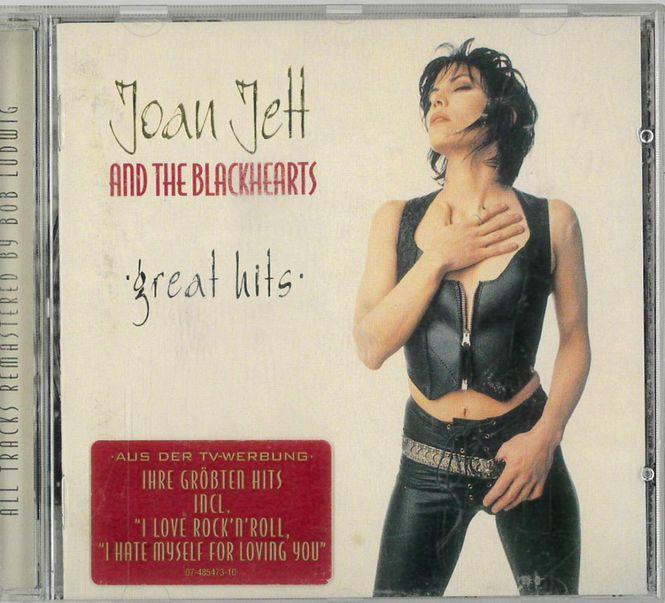 Huvudbild Joan Jett And TheBlackhearts - great hits (CD) ...