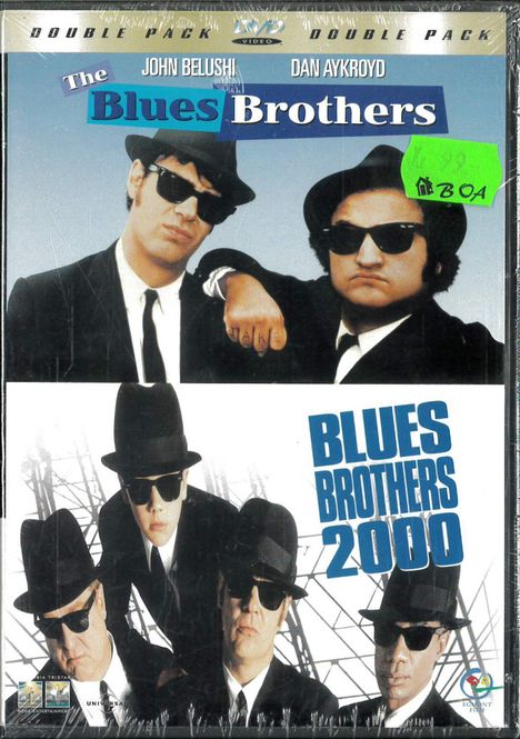 Huvudbild Blues Brothers / Blues Brothers 2000 (dvd)