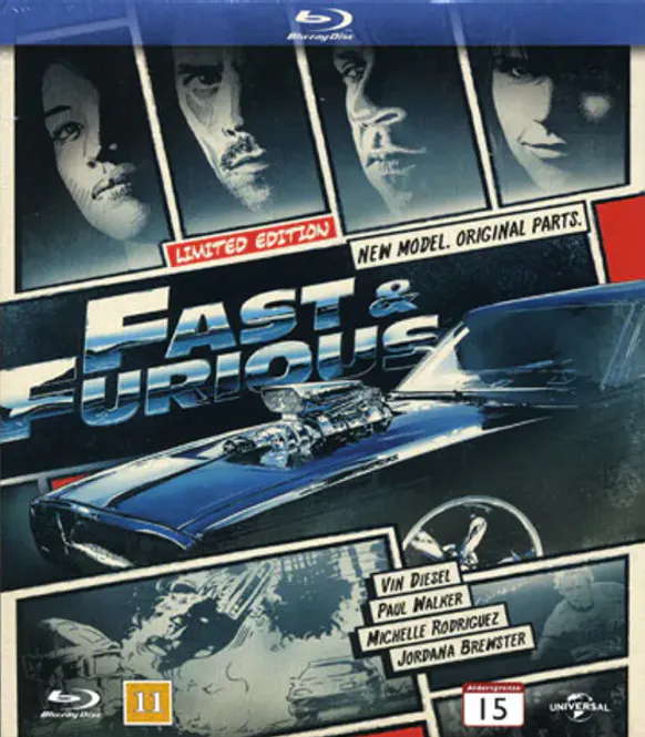 Huvudbild Fast & Furious 1 Limited Edition (Blu-ray) beg