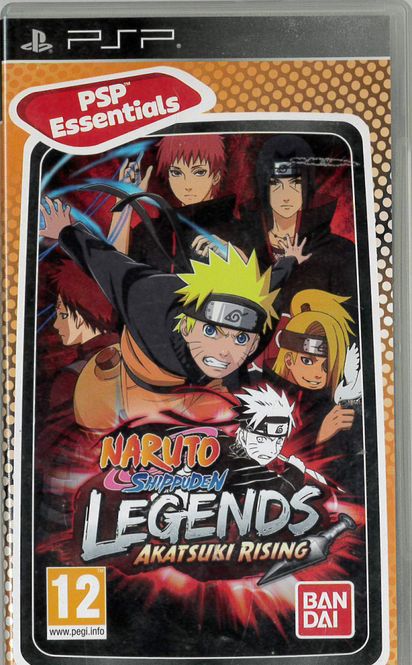 Huvudbild Naruto Shippuden Legends: Akatsuki Rising (PSP) ...