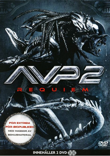Huvudbild Alien Vs. Predator 2 Requiem (2-disc) beg dvd
