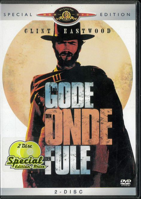 Huvudbild Den Gode Den Onde Den Fule ( beg dvd) (2disc)