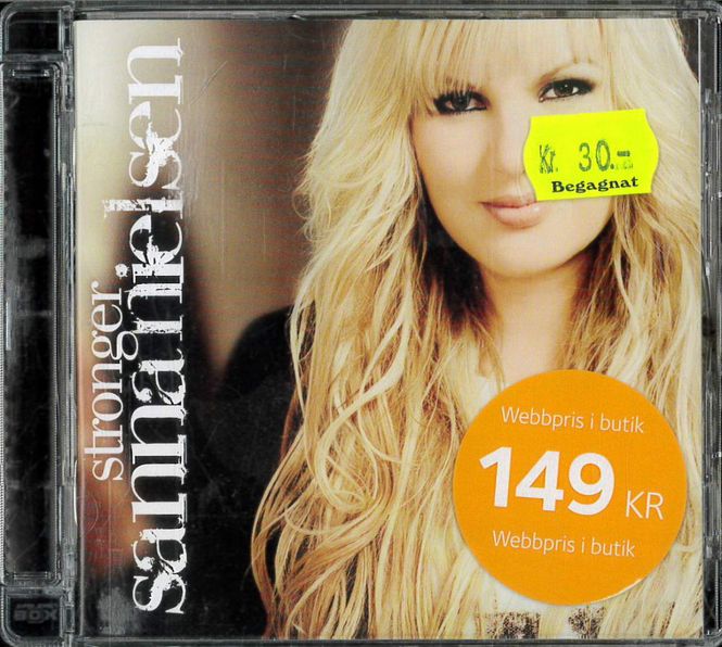 Huvudbild Sanna Nielsen - Stronger (CD) beg