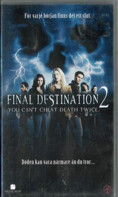 Huvudbild FINAL DESTINATION 2 (VHS)