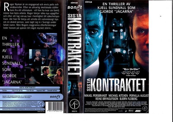 Sista kontraktet (VHS)