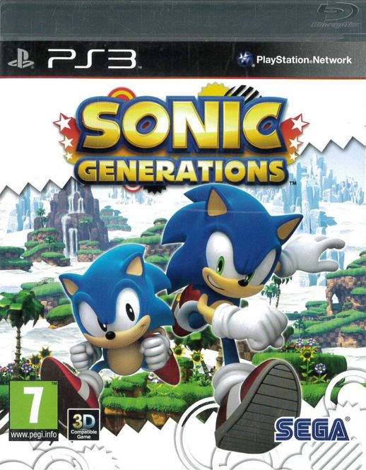 Huvudbild Sonic Generations  (ps3)  beg