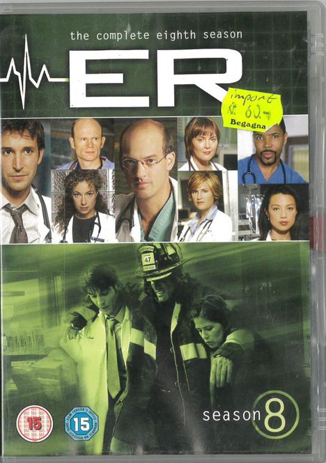 Huvudbild Cityakuten - Säsong 8 (dvd) beg - import