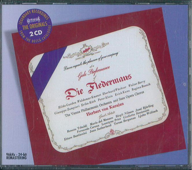 Huvudbild Strauss - Die Fledermaus (2CD) beg 