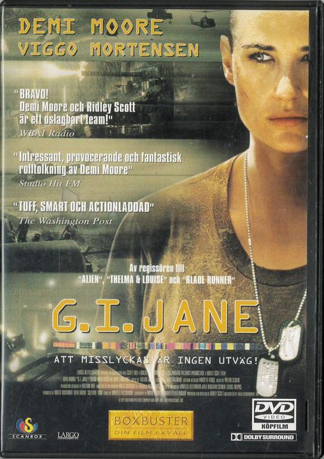 Huvudbild G.I. Jane (dvd) beg