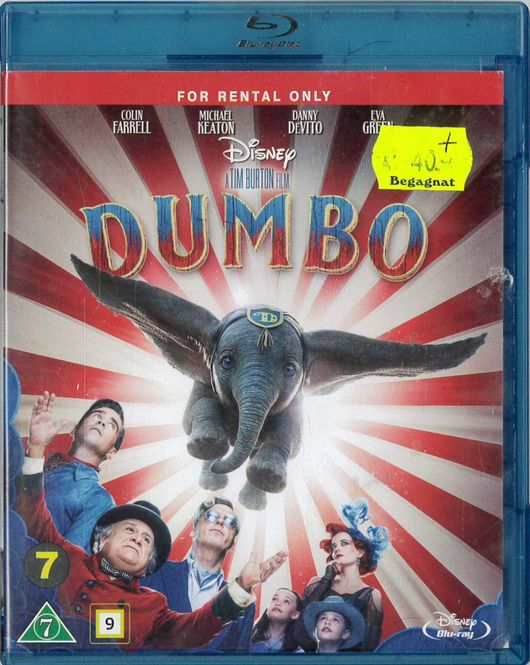 Huvudbild Dumbo (2019) Blu-ray) fd hyr