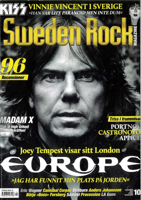Huvudbild Sweden Rock Magazine 2017:#10