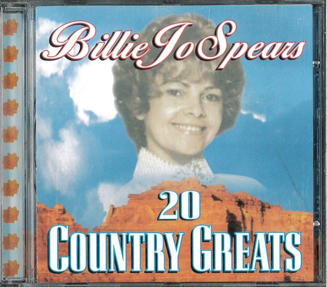 Huvudbild Billie Jo Spears – 20 Country Greats (CD) ...
