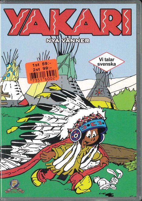 Huvudbild Yakari 1 Nya Vänner (dvd)