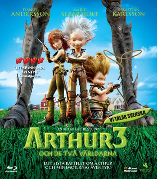 Arthur 3 Och De Två Världarna (Blu-ray) fd hyr