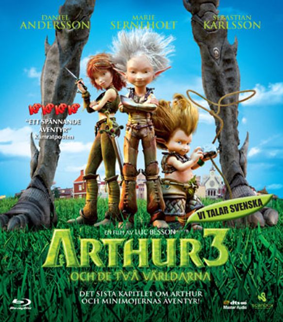 Huvudbild Arthur 3 Och De Två Världarna (Blu-ray) fd hyr