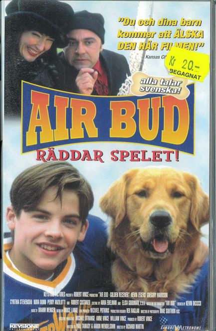 Huvudbild Air Bud räddar spelet (vhs)