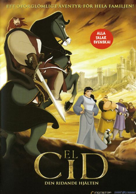 Huvudbild El Cid - Den Ridande Hjäten - beg dvd
